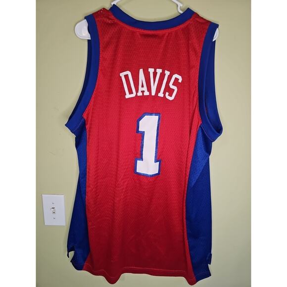 Baron Davis Adidas LA Los Angeles Clippers Swingman Jersey Men's Sz L Length +2 - Picture 11 of 15